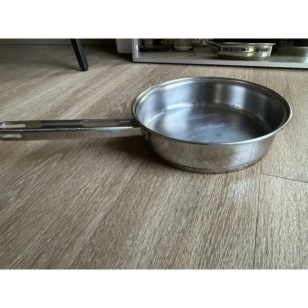Tramontina 18/10 stainless steel 20cm Frying Pan/ Saucepan Brazil professional